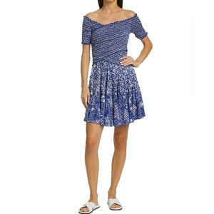 Poupette St Barth Printed mini dress